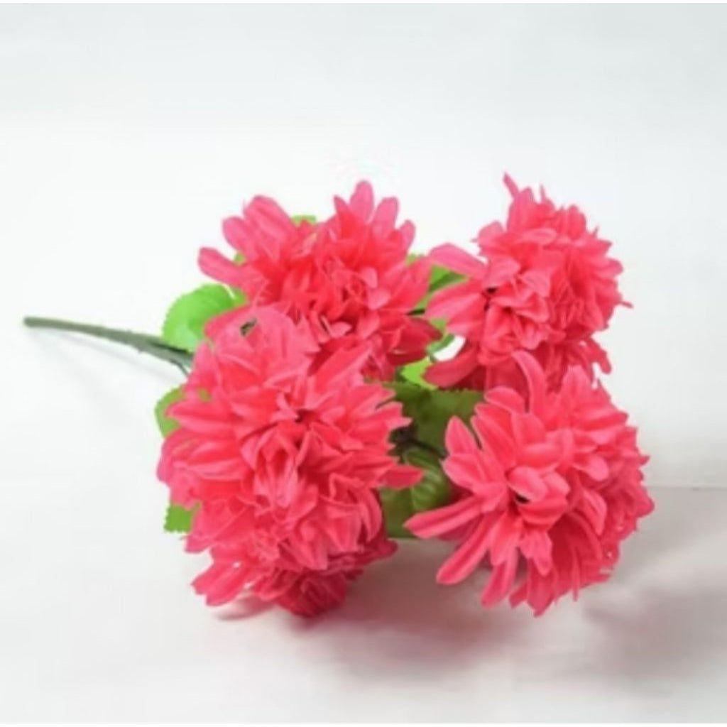 Pekanbaru Bunga Pompom Mum Dandelion Premium Bunga Plastik Bunga Artificial Bunga Palsu Bunga Hias