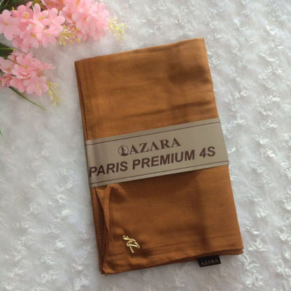 Pekanbaru Jilbab azara paris premium logo / Jilbab lotus (tanpa logo)kualitas kain azzara