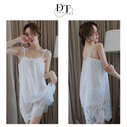 Pekanbaru Lingerie Dress Set D-111 Double Layer