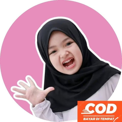 Pekanbaru Jilbab Anak Perempuan Kerudung Segitiga Instan