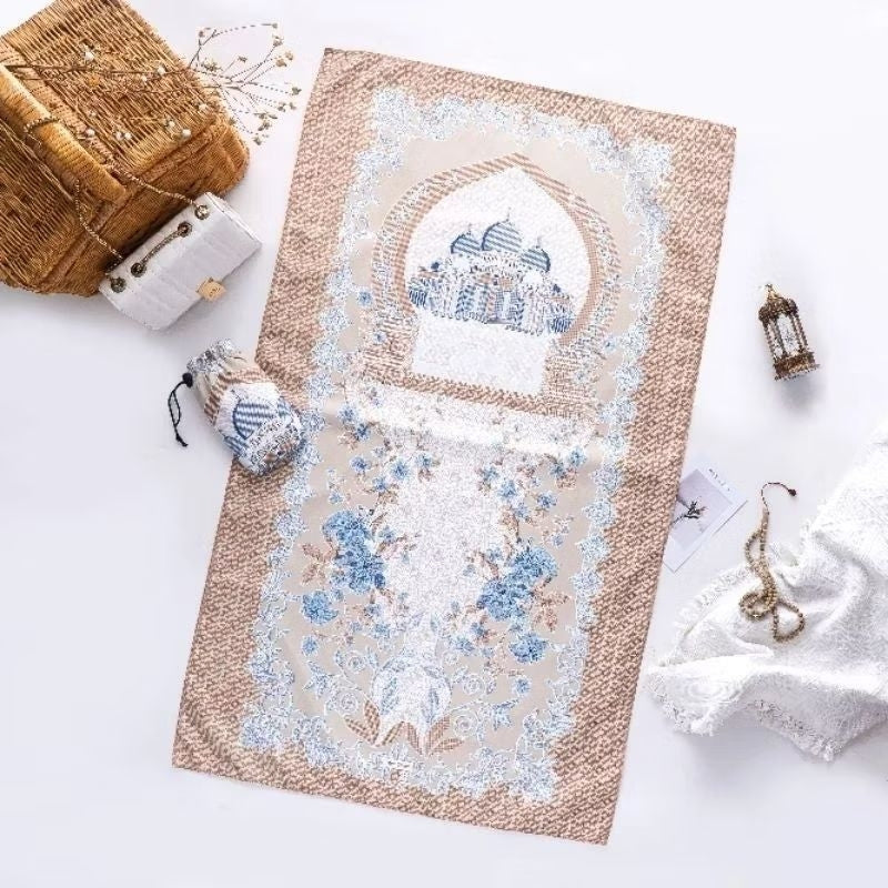 Pekanbaru Sajadah Travel Sejadah Traveling Pouch Souvenir Haji Umroh Sajadah Jumbo