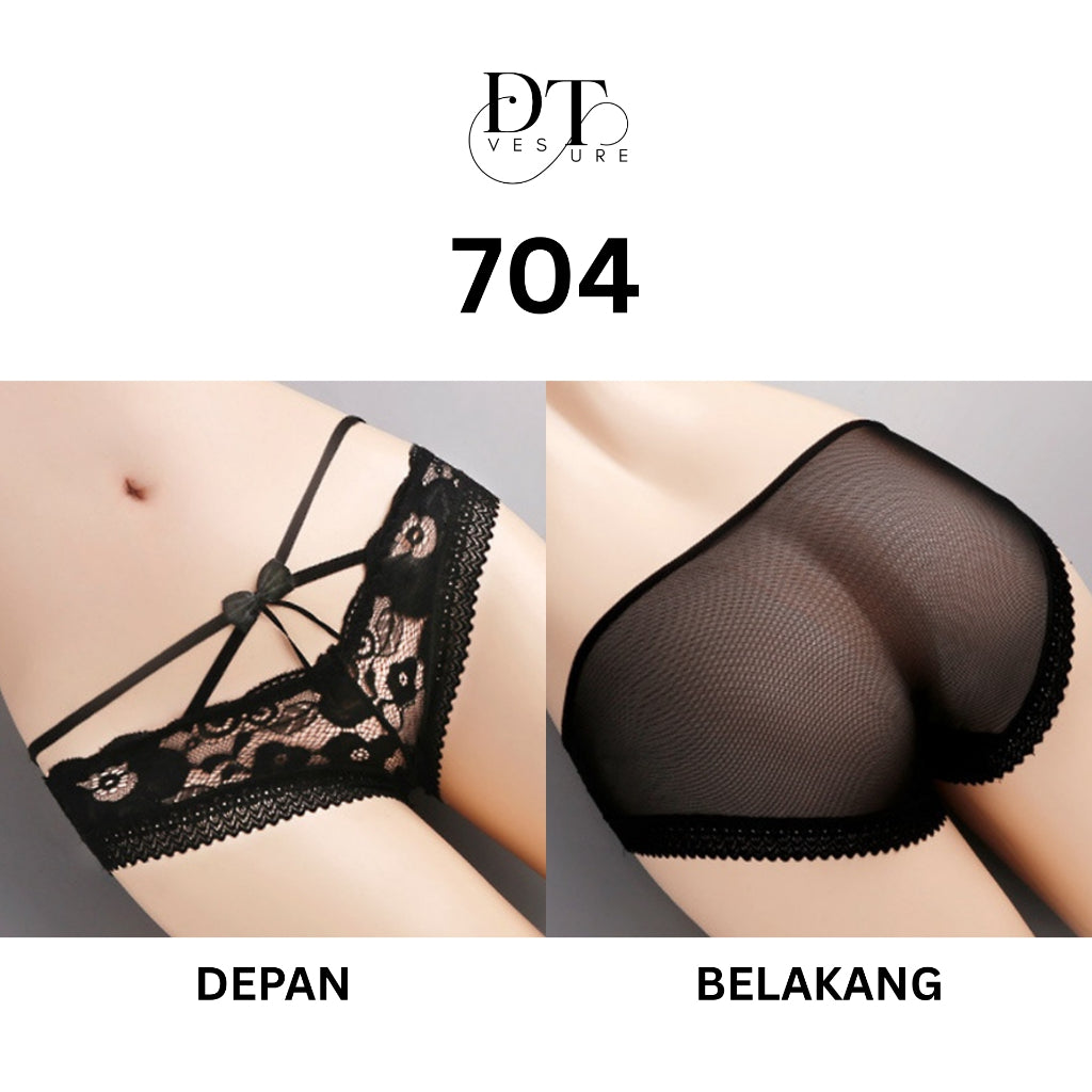 Pekanbaru [] Celana Dalam Dnt-3 Wanita Seksi Free Size 16 Motif Seksi