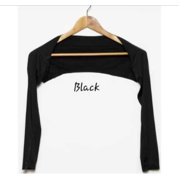 Manset Balero Crop Top Wanita / Manset Balero Tangan Panjang
