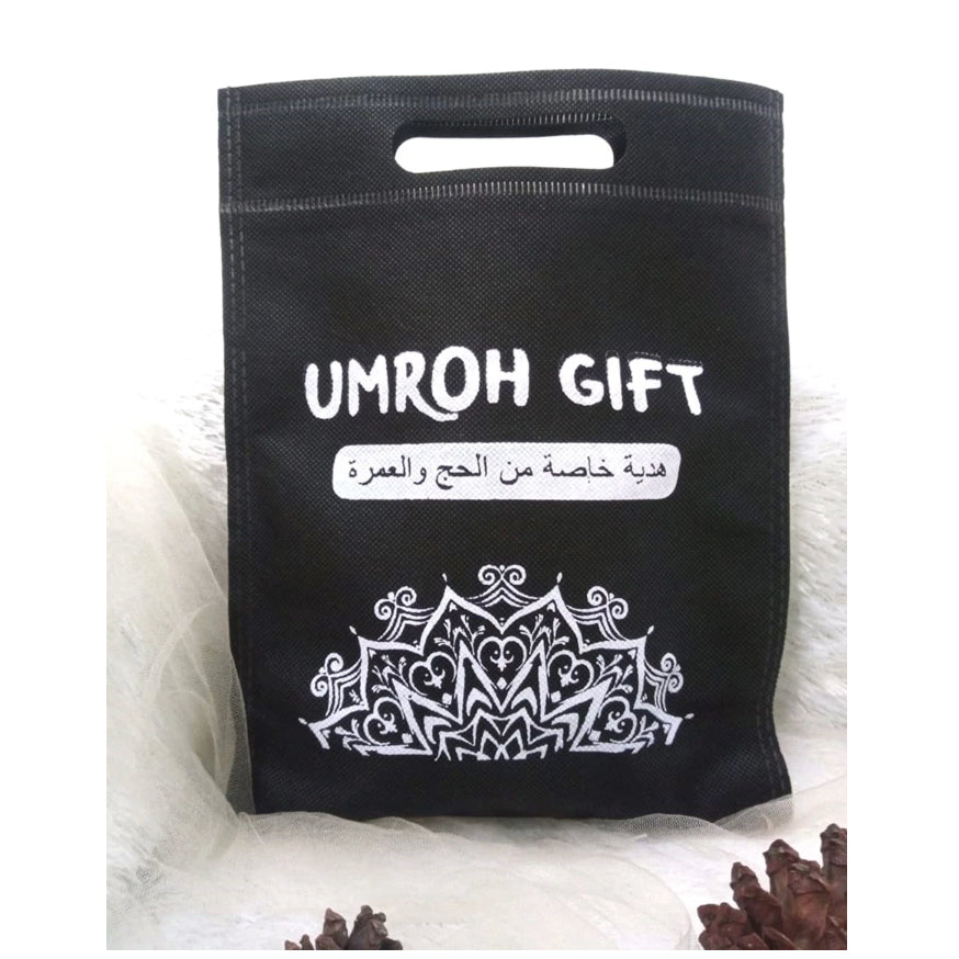 (1 PCS) Tas Spunbound Oleh-Oleh Umroh Haji Gift Tote Bag Tas Spunbond Hadiah Umrah Hajj Ukuran 20x25cm