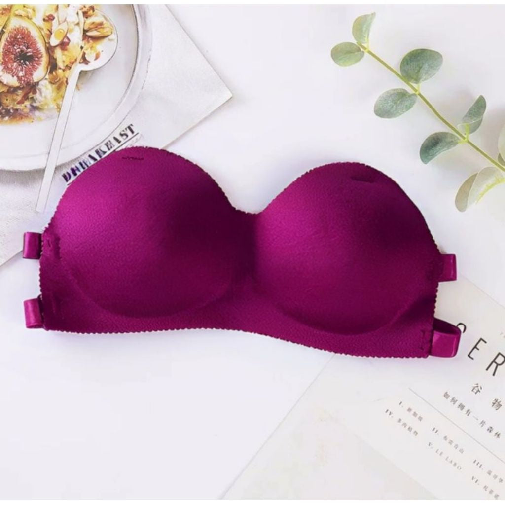 Pekanbaru pakaian wanita Bra set tanpa tali