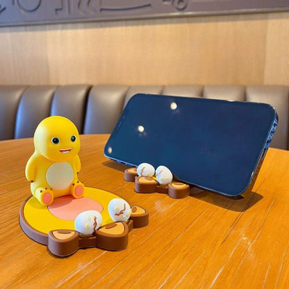 [littlecrab] Phone Holder Motif Nailong Dino Kuning Sandaran HP Tatakan Tablet Stand Unik Lucu