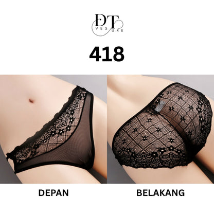 Pekanbaru [] Celana Dalam Dnt-3 Wanita Seksi Free Size 16 Motif Seksi
