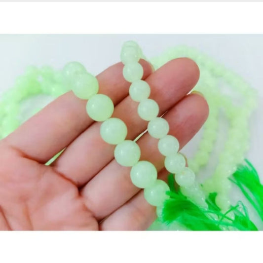 Pekanbaru Tasbih Hijau Besar dan Kecil