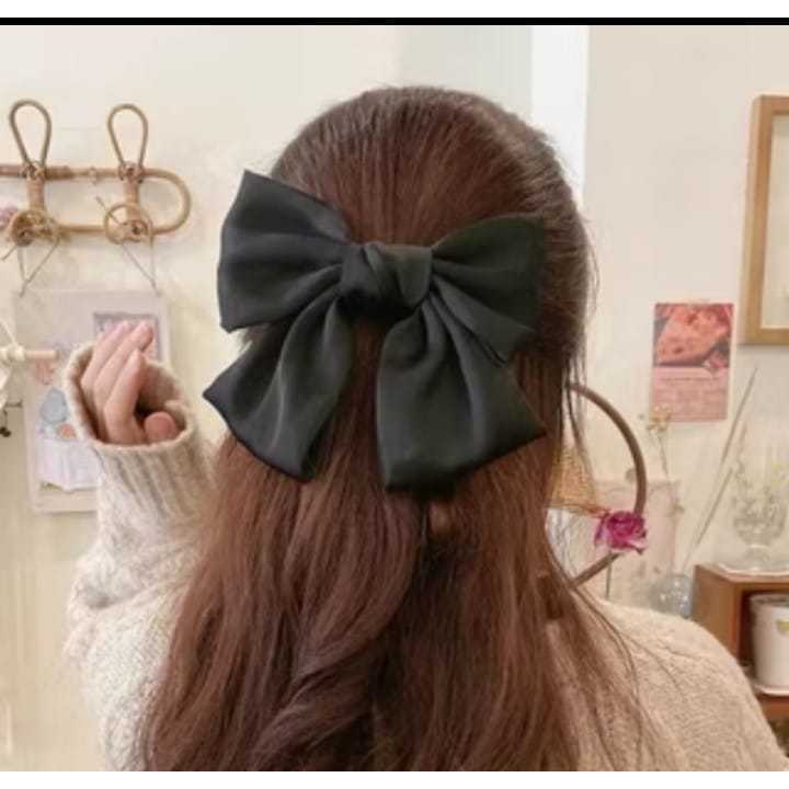 Jepit rambut wanita pita besar / Pita Korea Fashion