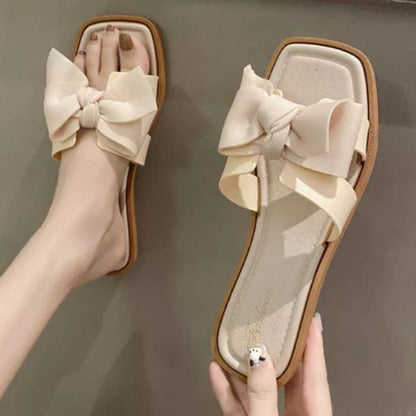 Pekanbaru Sandal Slop Wanita / Sandal Flat Wanita Korea Import / Sandal