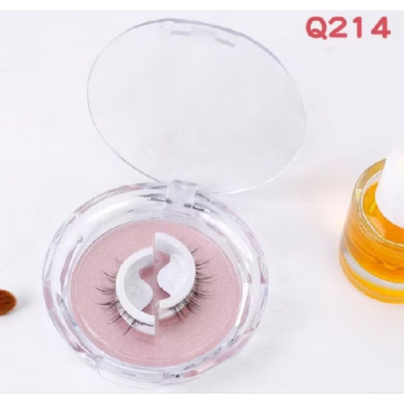 Pekanbaru Bulu Mata Magnet 3D Tanpa Lem Eye Lash Palsu Eyelash Extention