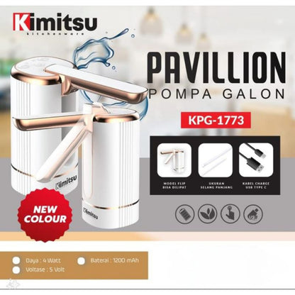 Pekanbaru Pompa Air Galon Elektrik Kimitsu Kgp-1773 / Pompa Galon Kimitsu Kgp 1773