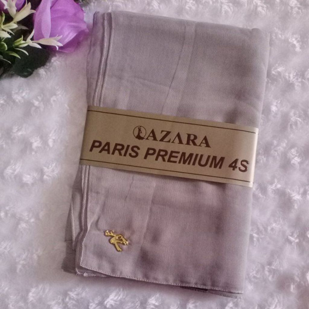 Pekanbaru Jilbab azara paris premium logo / Jilbab lotus (tanpa logo)kualitas kain azzara