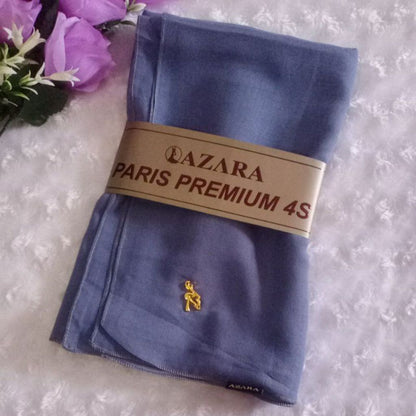Pekanbaru Jilbab azara paris premium logo / Jilbab lotus (tanpa logo)kualitas kain azzara