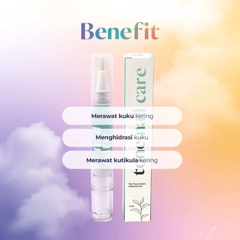 Pekanbaru Brasov Vitamin Kuku Nail Care Pen Tone 4Ml With Essential Oil | Lavender, Tea Tree, Myrtlelemon Nail Care