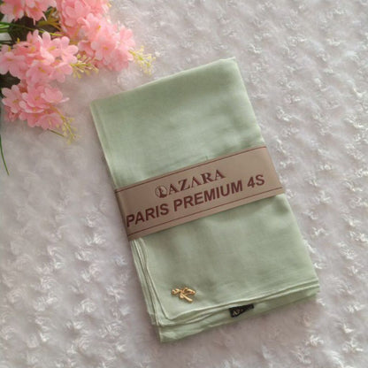 Pekanbaru Jilbab azara paris premium logo / Jilbab lotus (tanpa logo)kualitas kain azzara