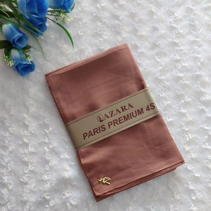 Pekanbaru Jilbab azara paris premium logo / Jilbab lotus (tanpa logo)kualitas kain azzara