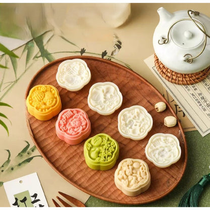 Pekanbaru Cetakan Mooncake / Kue Bulan Plastik 50Gr