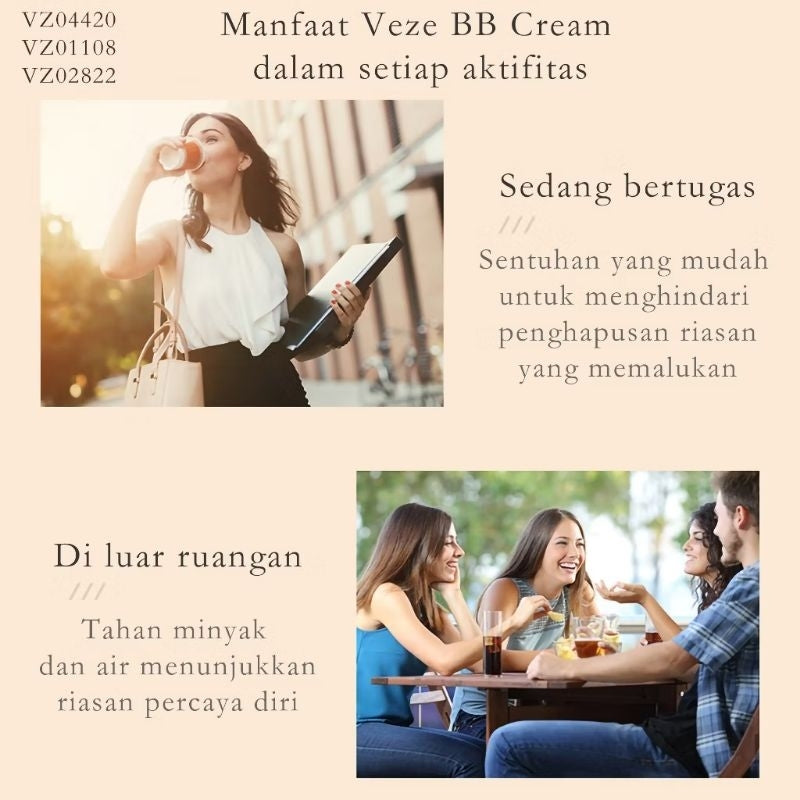 Pekanbaru Free Refill [Bpom] - Veze Cushion Hydrating Soft And Flawless Air Cushion Bb Cream Medium