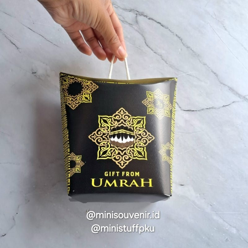 (1 PCS) Dus Tali Jinjing Oleh Oleh Haji dan Umrah Kemasan Box Gift Tengteng