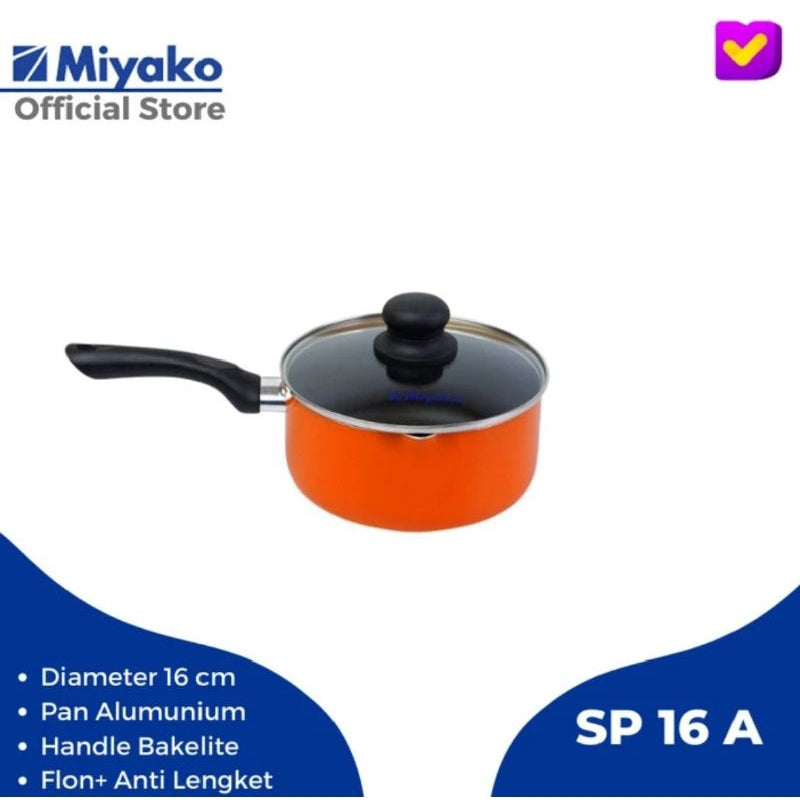 Pekanbaru Sauce Pan Miyako Sp-16A Sp-18A / Panci Miyako Sp 16A Sp 18A