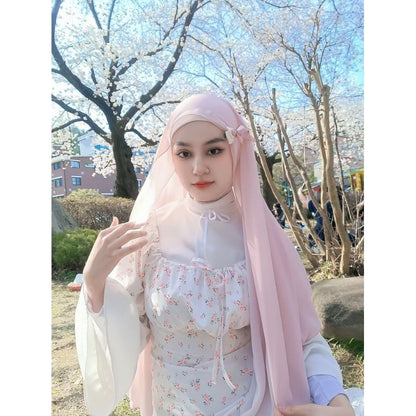 Pekanbaru Pita Hijab Aisyah / Bros Pita Aisyah
