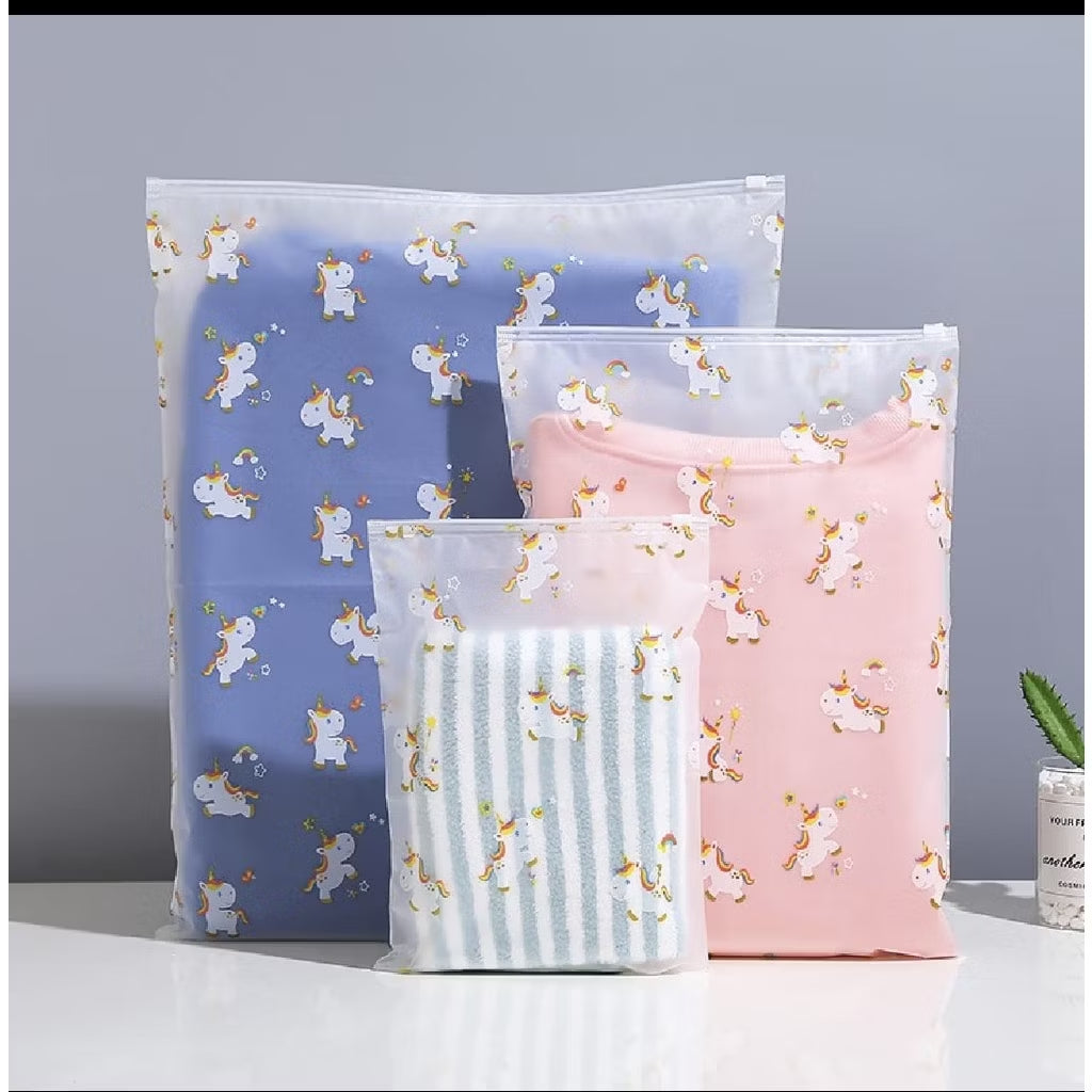 HR-[POUCH ZIPPER] BAG ORGANIZER BAG DENGAN ZIPLOCK PENYIMPANAN BAJU JUALAN FASHION TRAVEL SERBAGUNA