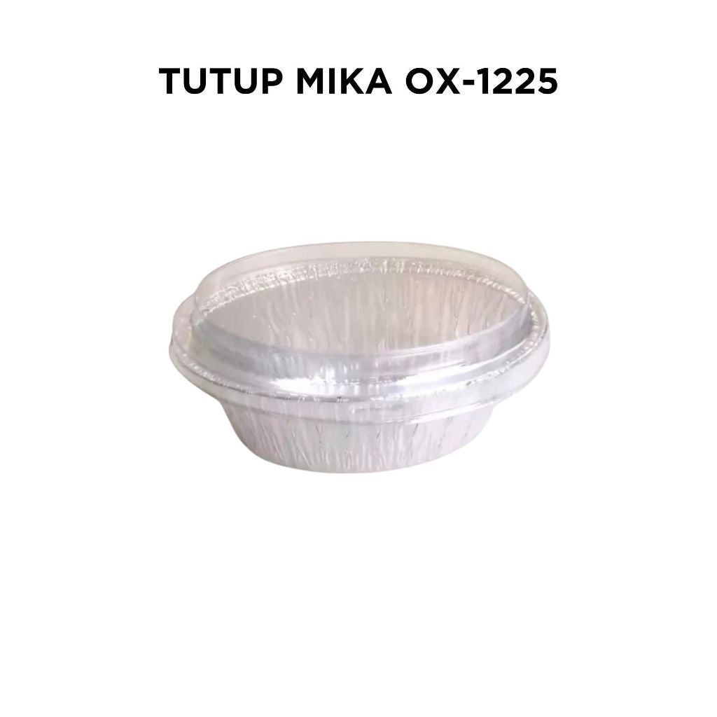 25 Pcs Alumunium Foil Tray OX 1225 Kemasan Dimsum Mentai Lasagna Macaroni Schotel Spaghetti Brulee