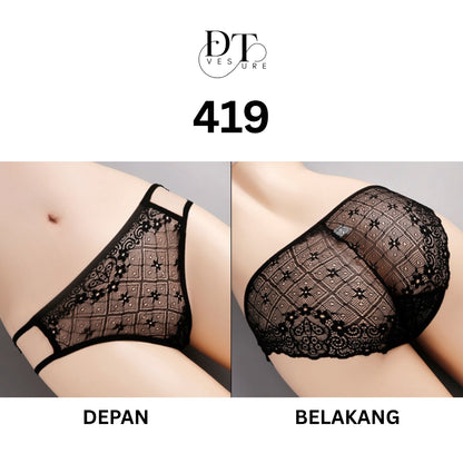 Pekanbaru [] Celana Dalam Dnt-3 Wanita Seksi Free Size 16 Motif Seksi