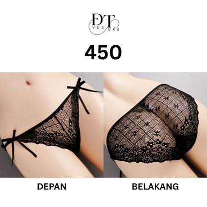 Pekanbaru [] Celana Dalam Dnt-3 Wanita Seksi Free Size 16 Motif Seksi