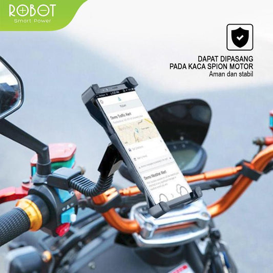 Pekanbaru Robot Retractable Motorcycle Phone Holder Rt-Mh02