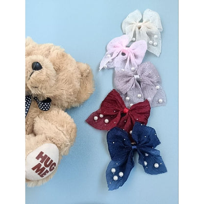 Pekanbaru Pita Hijab Lila / Pita Rambut Lila