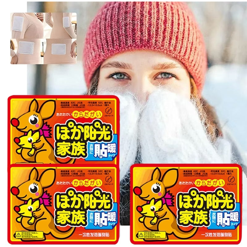 HR-HEAT Pack Menstruasi / Sticker Koyo Penghangat Pereda Nyeri Koyo Hangat Perut