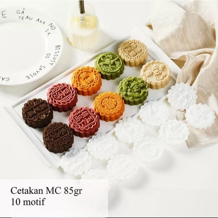 Pekanbaru Cetakan Mooncake / Kue Bulan Plastik 85 Gr