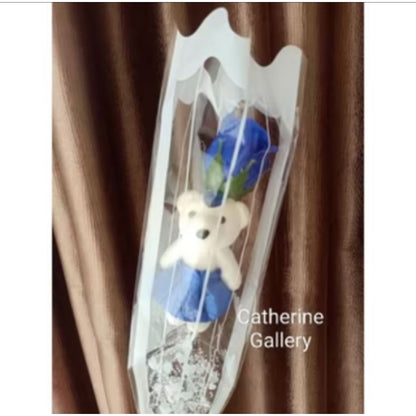 Pekanbaru Bunga Teddy Setangkai / Bunga Valentine / Bunga Mawar Teddy / Bunga Hari Guru