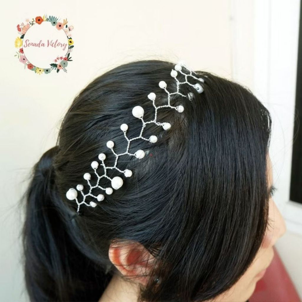 Pekanbaru Headpiece /hiasan rambut / bando lentur /head piece rambut cocok untuk rambut dan hijab