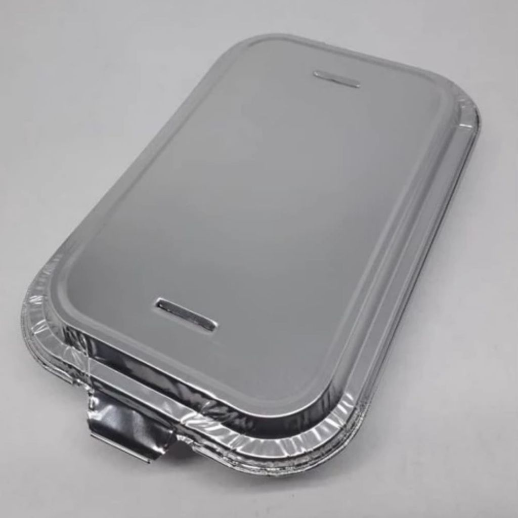 (1 PCS) Alumunium Foil Tray BX-4381 + Tutup untuk Mentai Lasagna Spaghetti Macaroni Pastel Klapertart