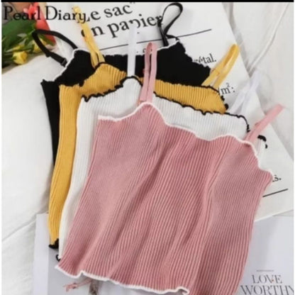 Pekanbaru Tank top Wanita / tanktop wanita lacta RIB