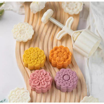 Pekanbaru Cetakan Mooncake / Cetakan Kue Bulan Plastik 75 Gr