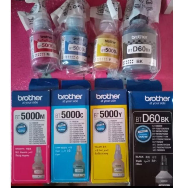 HR-Tinta Brother BTD60BK BT5000 Refil Premium Untuk Printer DCP T310 T510W T710W T810W Cetak Jelas