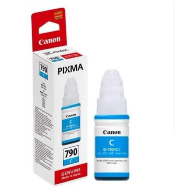 HR-Tinta Canon PIXMA GI 790 PREMIUM ( 1 SET ) Refill Premium Untuk Printer G1000 G2000 G2002 G3000