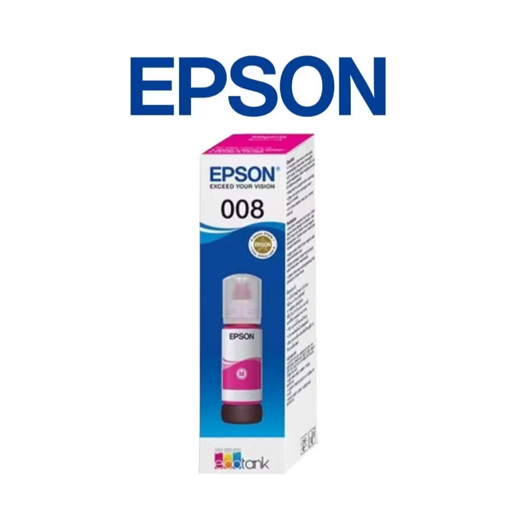 HR-Tinta Epson 008 Refill Untuk Printer L15150 L15160 L15180 L6550 L6570 Cetak Tajam & Warna Stabil
