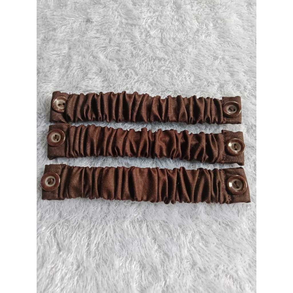 Konektor masker hijab model kancing / Konektor masker homemade / Konektor masker pengait/cantol