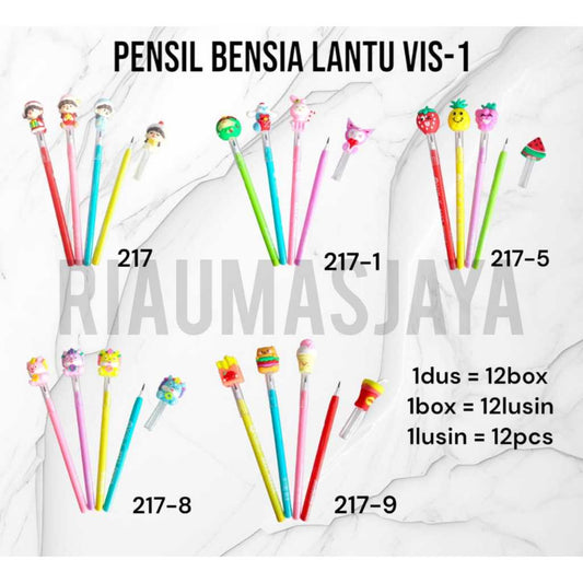Pekanbaru Pensil Bensia Lantu Vis 1 / Pensil Mekanik Vis 1