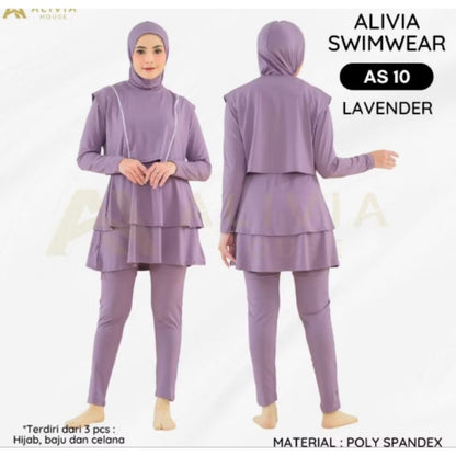 Pekanbaru Alivia Swimwear As10 - Baju Renang Muslimah Syari Dewasa Wanita Muslim
