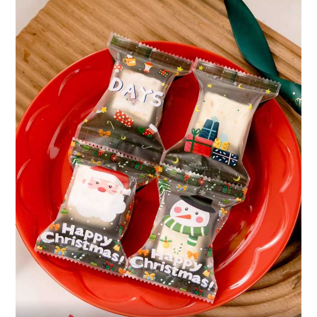 Pekanbaru Plastik Cookies Natal Non-Seal 7X10Cm Per Pack