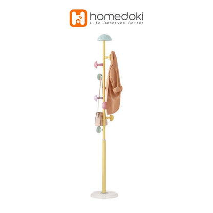 Pekanbaru Homedoki Gantungan Baju Berdiri/Hanger Baju Aesthetic/Rak Gantungan Baju/Rak Mantel Jamur