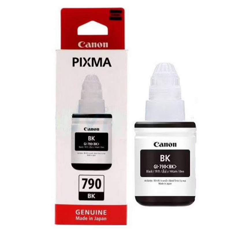 HR-Tinta Canon PIXMA GI 790 PREMIUM ( 1 SET ) Refill Premium Untuk Printer G1000 G2000 G2002 G3000