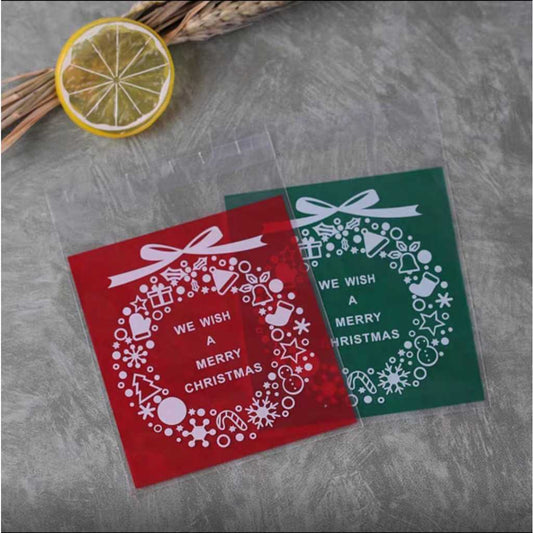 Pekanbaru Plastik Cookies Christmas / Plastik Kue Natal Seal Per Pack