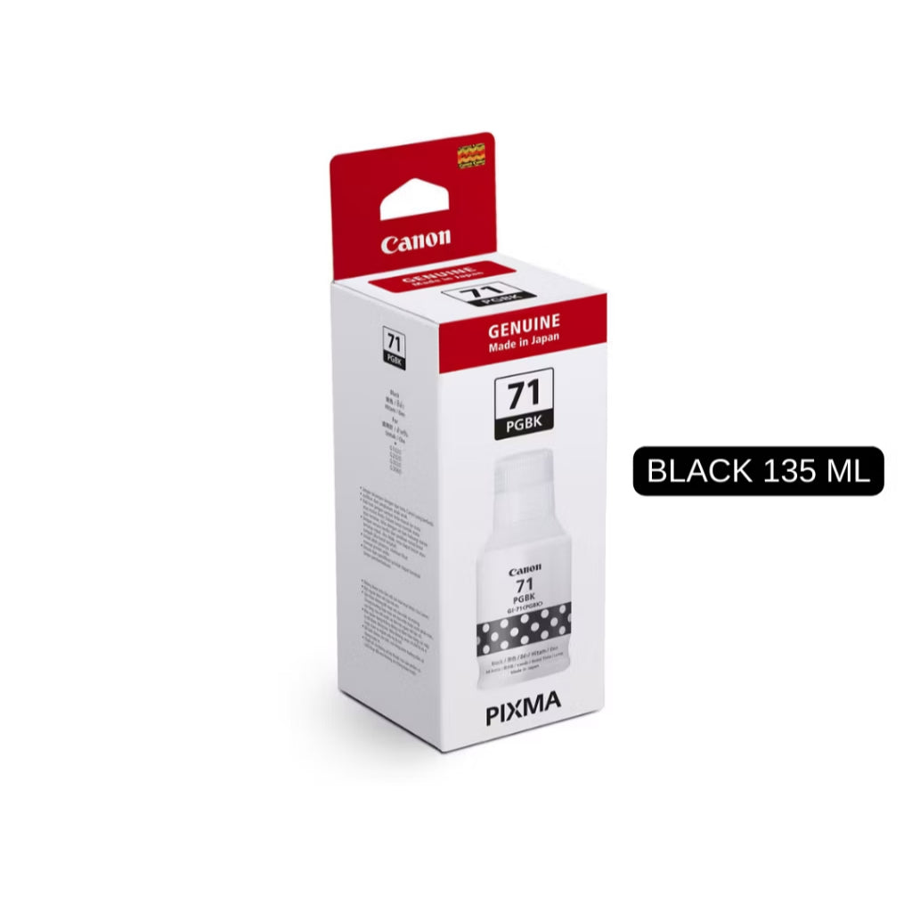 HR-Tinta Canon PIXMA GI-71 1 Set Refill Premium Untuk Printer Canon G1020, G1730, G1737, G2020, G2730